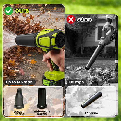 40000 rpm motor cordless leaf blower vacuum vs other itoolmax