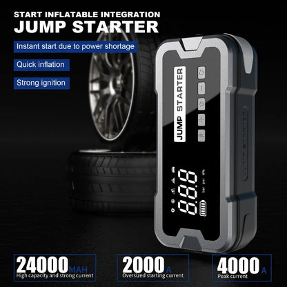4 in 1 Portable Jump Starter with Air Pump Pro
