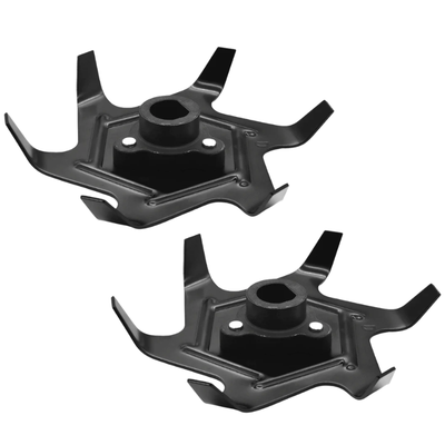6" Metal Tiller Blade Set 2PCS iToolMax