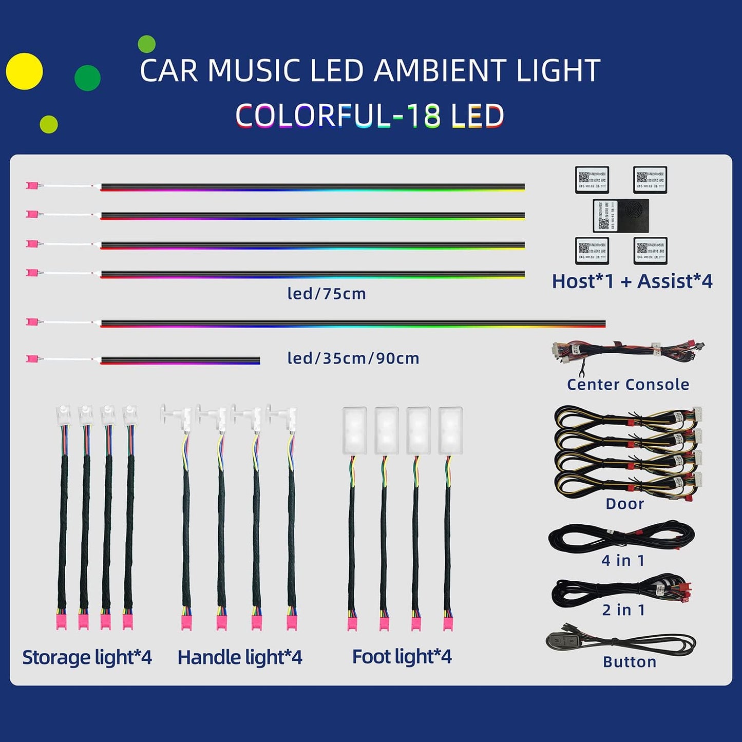 Symphony Car Atmosphere Light for All Car