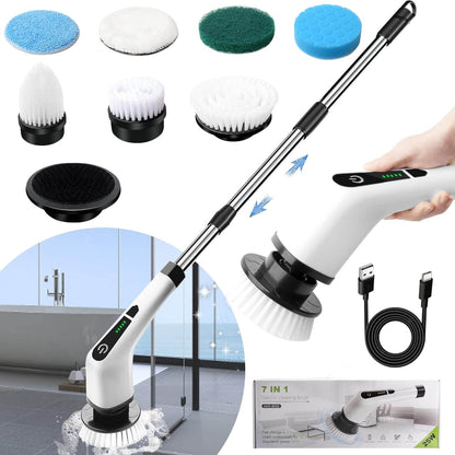 7 in 1 Electric Scrubber Cleaning