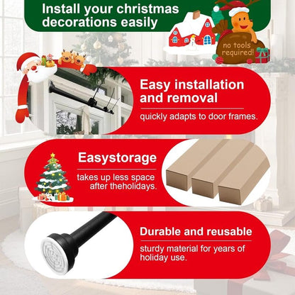 Adjustable Christmas Garland Hanger for Front Door durable_itoolmax