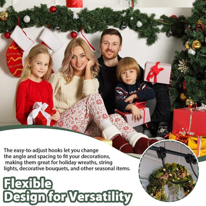 Adjustable Christmas Garland Hanger for Front Door flexible_itoolmax