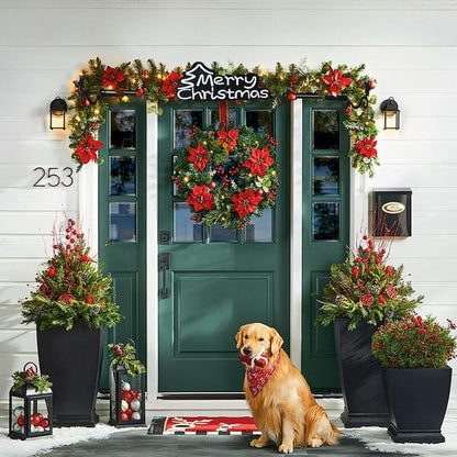 Adjustable Christmas Garland Hanger for Front Door hook_itoolmax