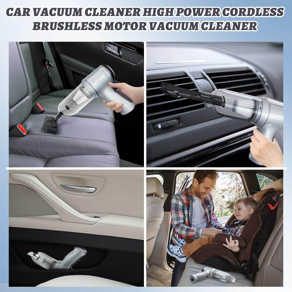 3 in 1 Brushless & Cordless Car Vacuum Cleaner