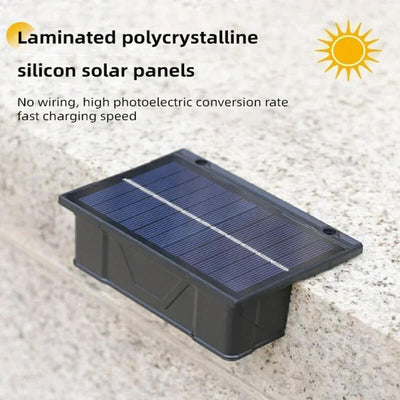 Doppelte LED Solar-Wandlampe
