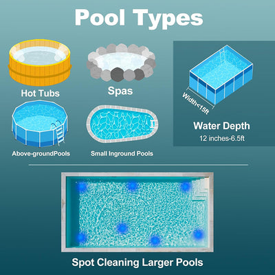 Pool Vacuum for all types pool