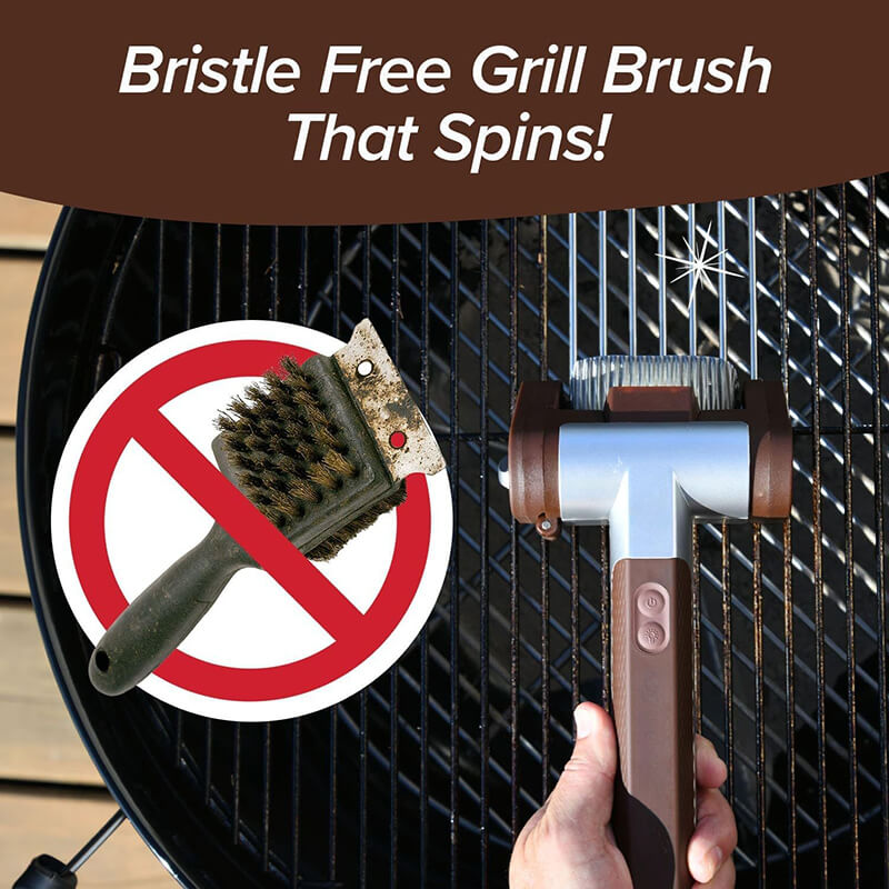 Rechargeable BBQ Clean Tool