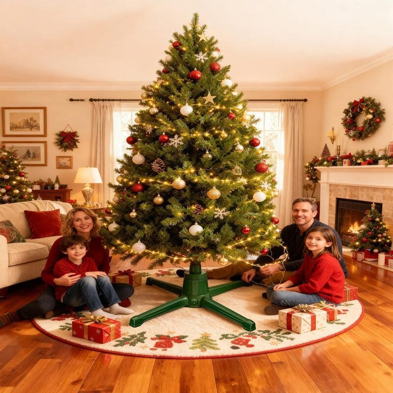 Roatating Artificial Christmas Tree Stand party itoolmax