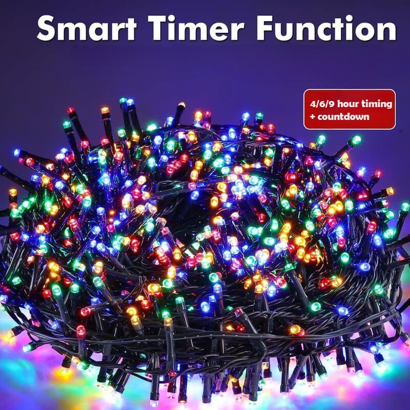 Smart Color Changing RGB Led Christmas Halloween Lights timer itoolmax