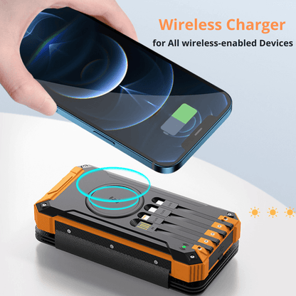 Solar Charger Power Bank Pro