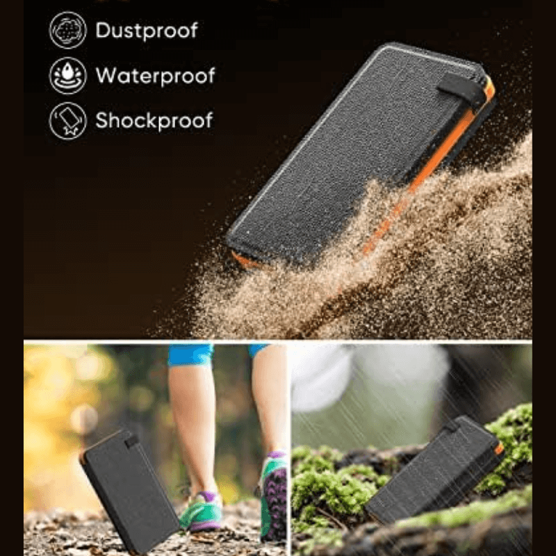 Solar Charger Power Bank Pro