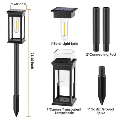 Solar Garden Light Lighting for Path Yard