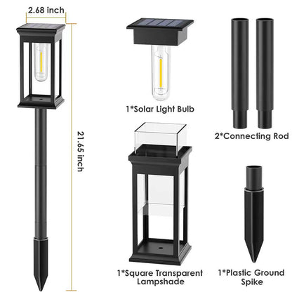 Solar Garden Light Lighting for Path Yard