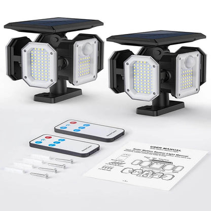 5 Heads Solar Outdoor Lights