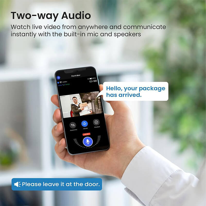Two-Way Talk Smart 1080P Video Doorbell