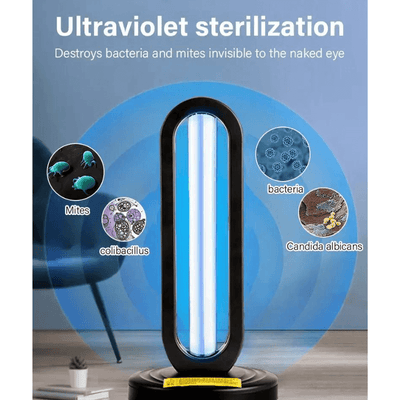 Luz desinfectante UV con ozono