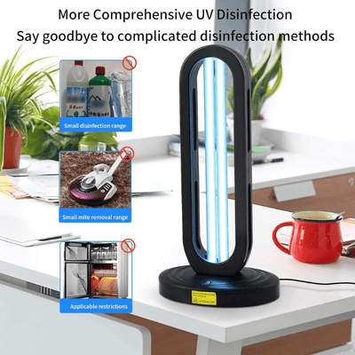 Luz desinfectante UV con ozono