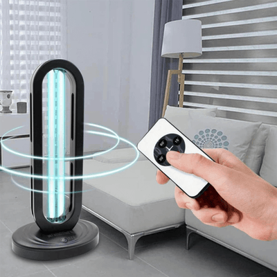 Luz desinfectante UV con ozono