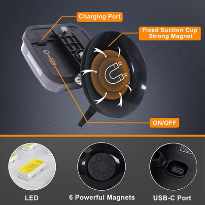 Wireless Trailer Lights Magnetic