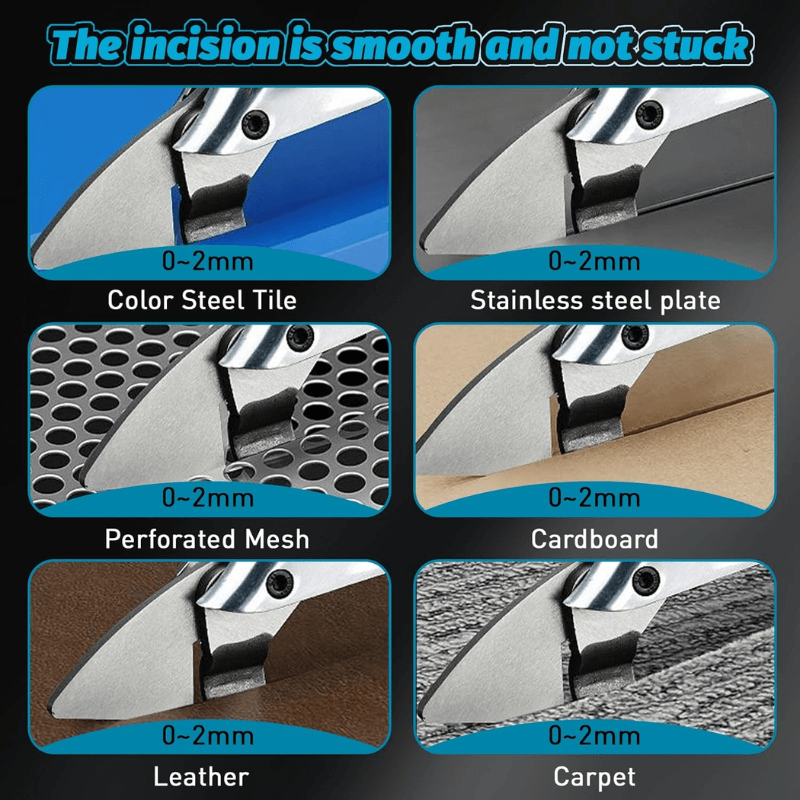itoolmax cordless electric metal shear  smooth cut
