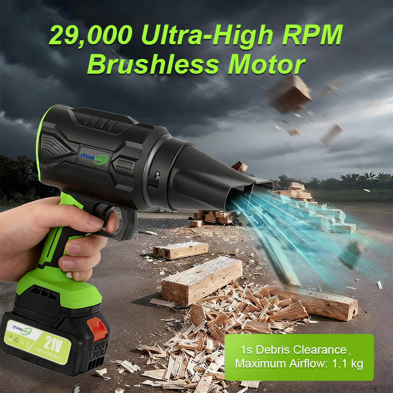 cordless leaf blower pro brushless motor itoolmax