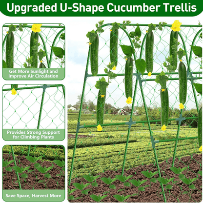 itoolmax garden cucumber trellis advantaged