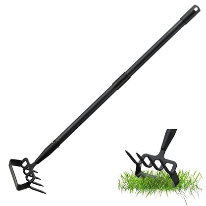 2-in-1 Hoe and Rake Garden Tool