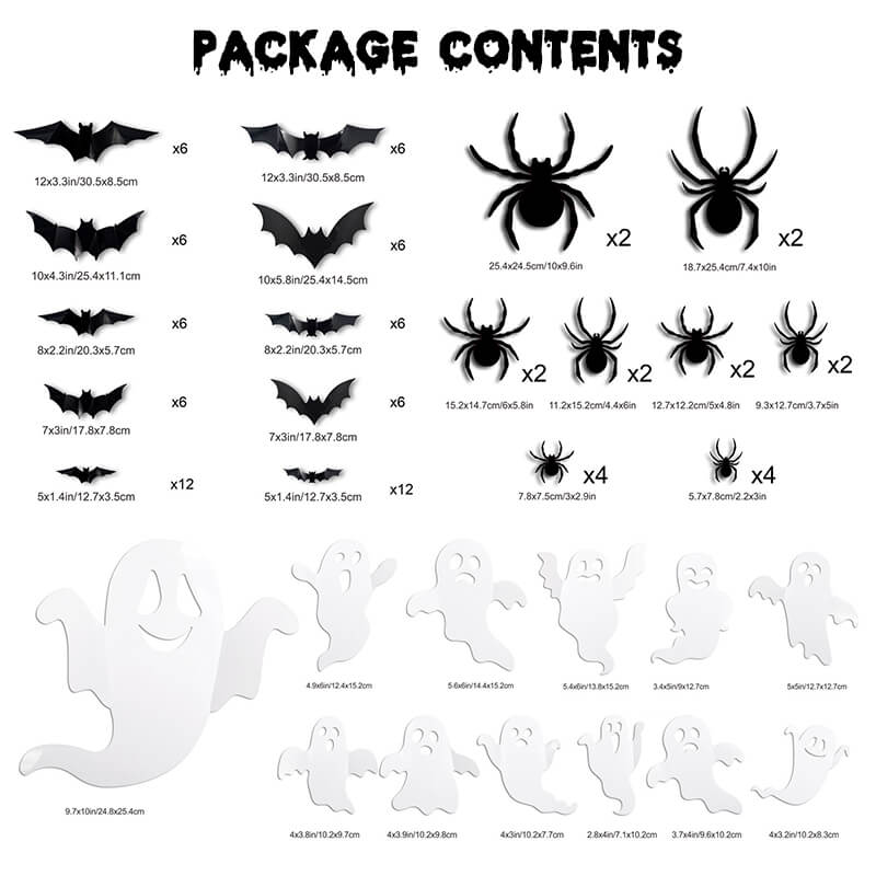 3d lighted bats halloween decor indoor itoolmax