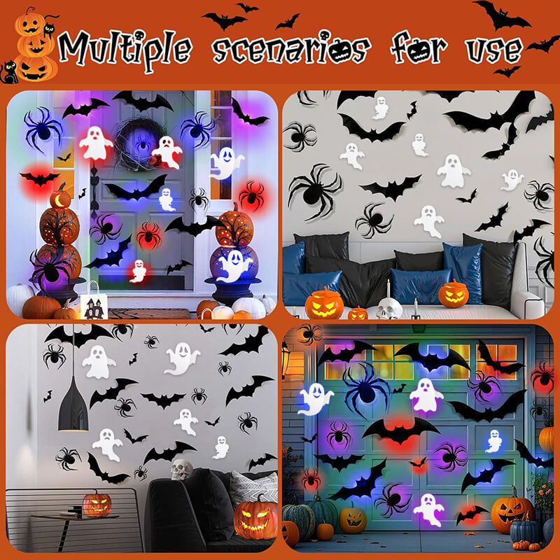 3D Bat Light Design LED Decorations itoolmax