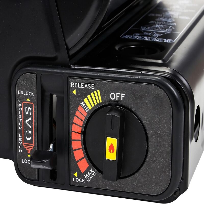 iToolMax 2 in1 1300w portable gas heater & stove control