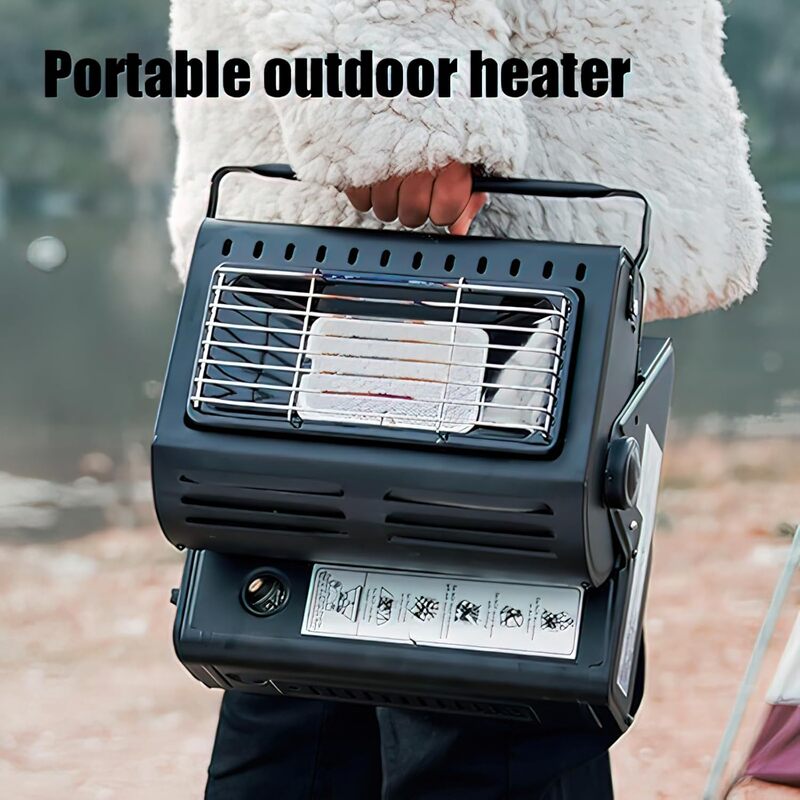 iToolMax 2 in1 1300w portable gas heater & stove portable