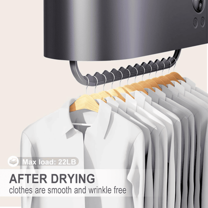 iToolMax portable cloth dryer with remote control capacity