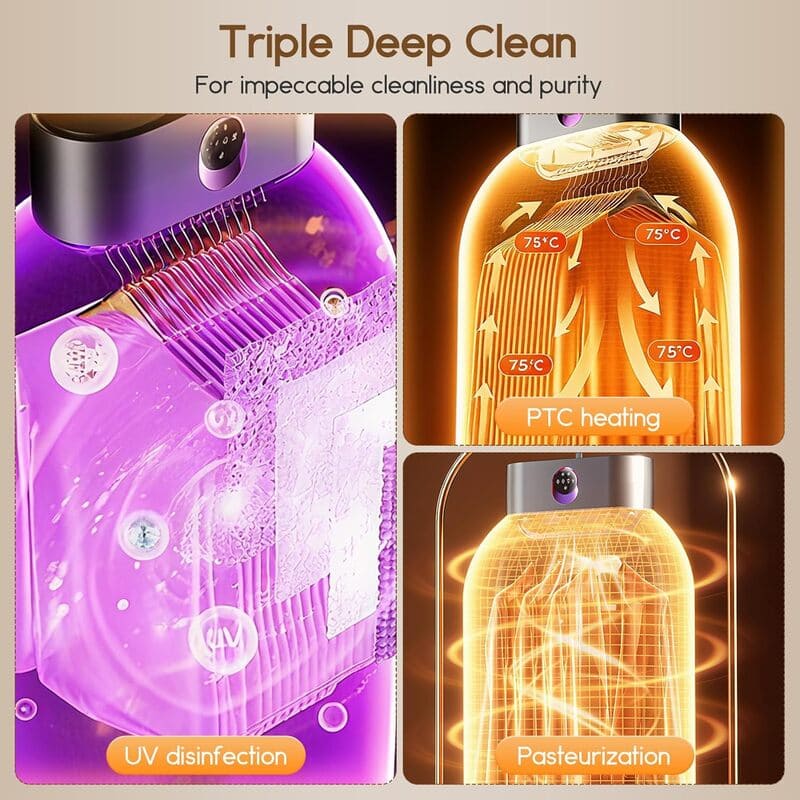 iToolMax portable cloth dryer with remote control clean