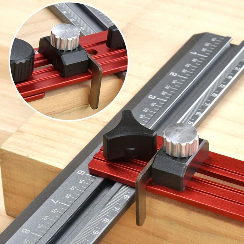 iToolMax stair tread template tool with dual scale lock