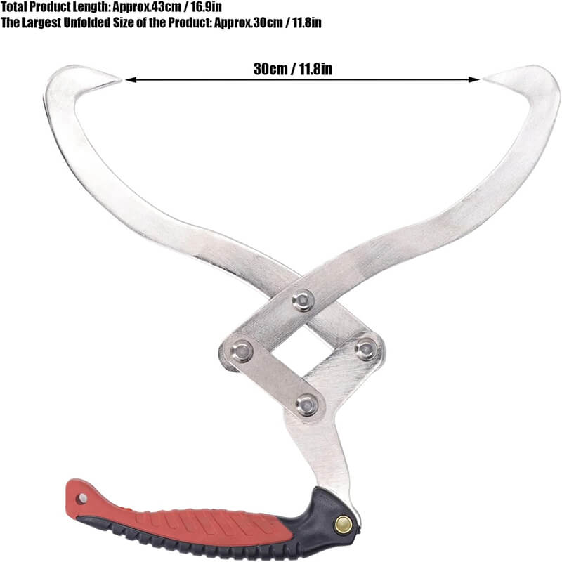 iToolMax 12 inches Log Tongs