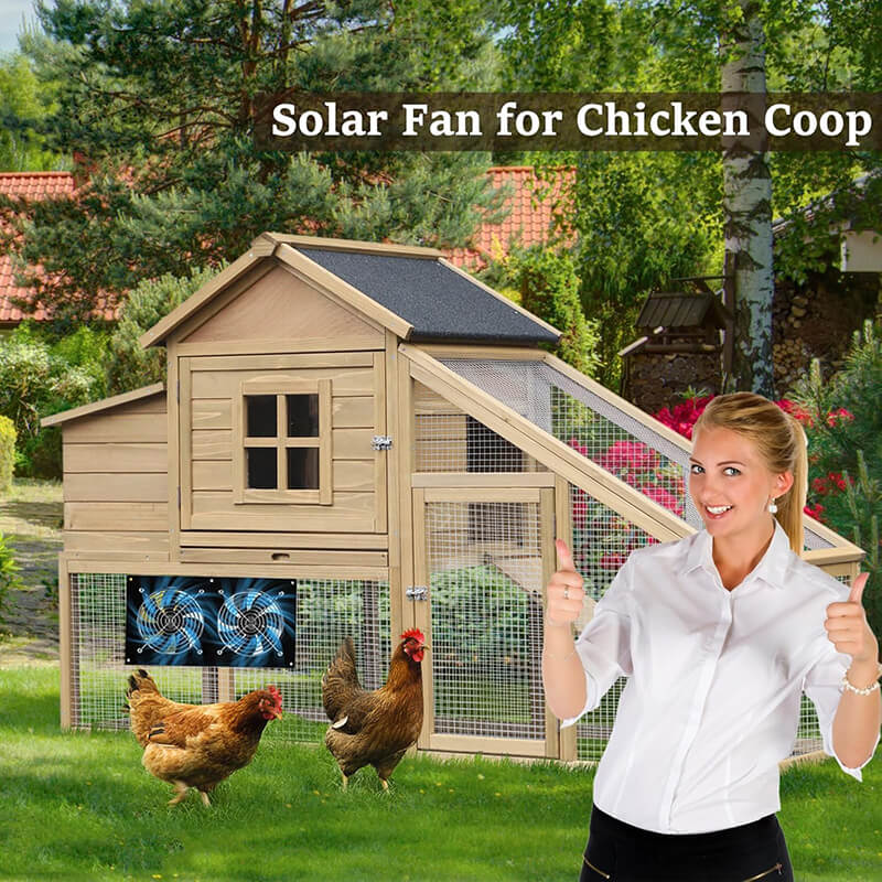 iToolMax 25W Solar Exhaust Fans