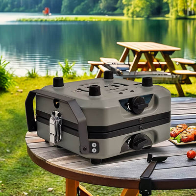 iToolMax 2 Burner Foldable Camping Stove