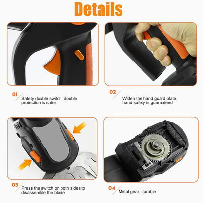 iToolMax 4 in 1 Hedge Trimmer with Extension Pole