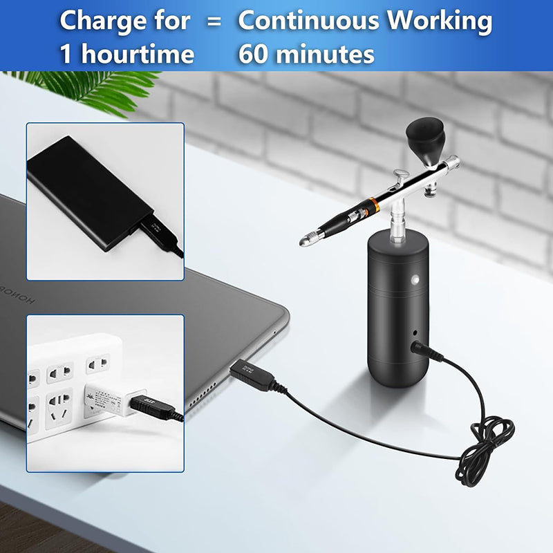 iToolMax 32PSI Compressor Airbrush Kit