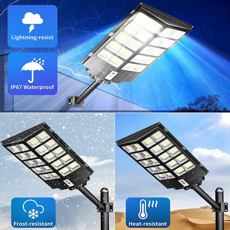 iToolMax 6000W Solar Street Light