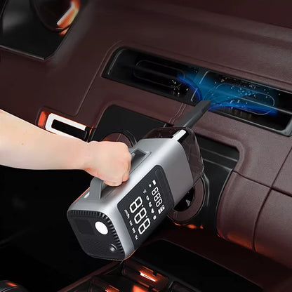 iToolMax 9 in 1 Car Jump Starter with Air Compressor