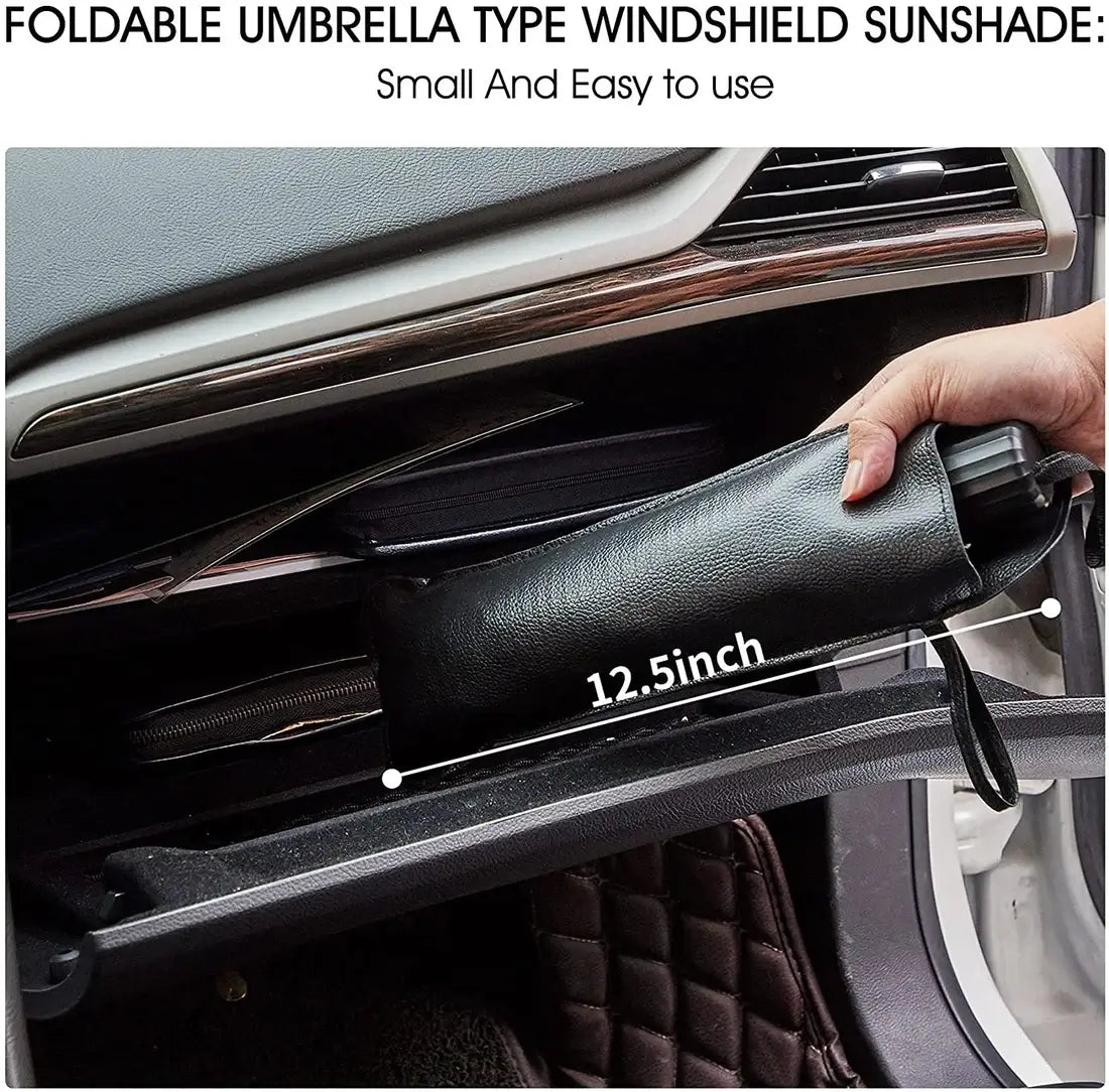 iToolMax Car Windshield Sun Shade Umbrella