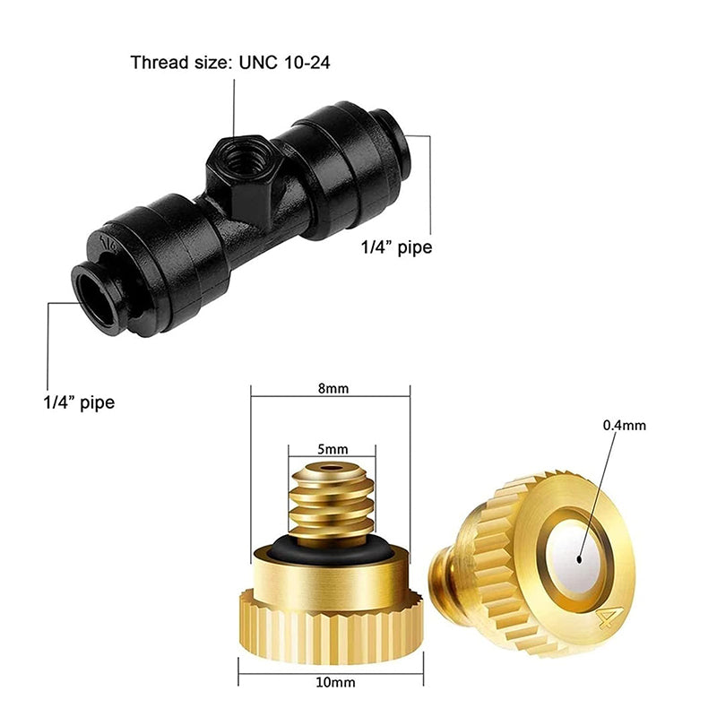itoolMax DIY Installed Misting Cooling System