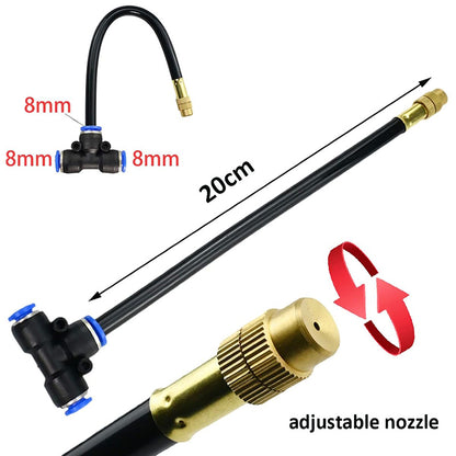 itoolmax Drip Irrigation Kit with 360° Flexible Hose