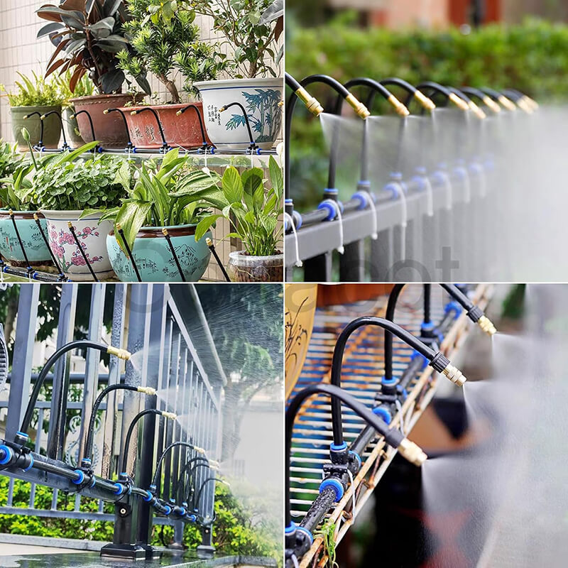 iToolMax Drip Irrigation kit with 360° Flexible Hose