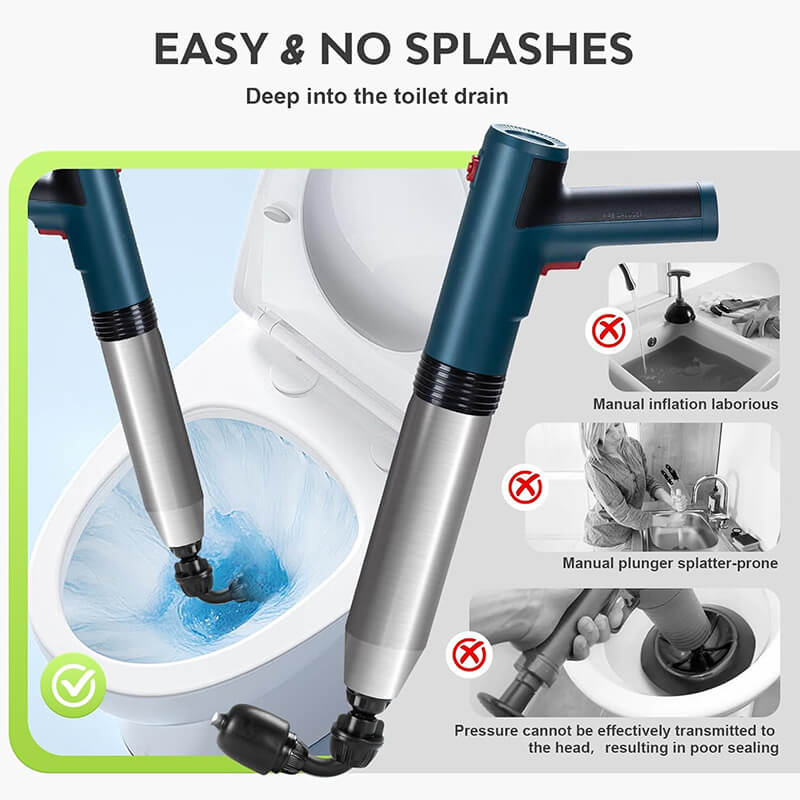 iToolMax Electric Toilet Plunger