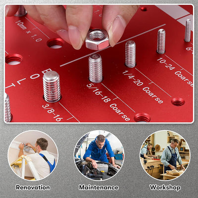 iToolMax Nut and Bolt Thread Checker