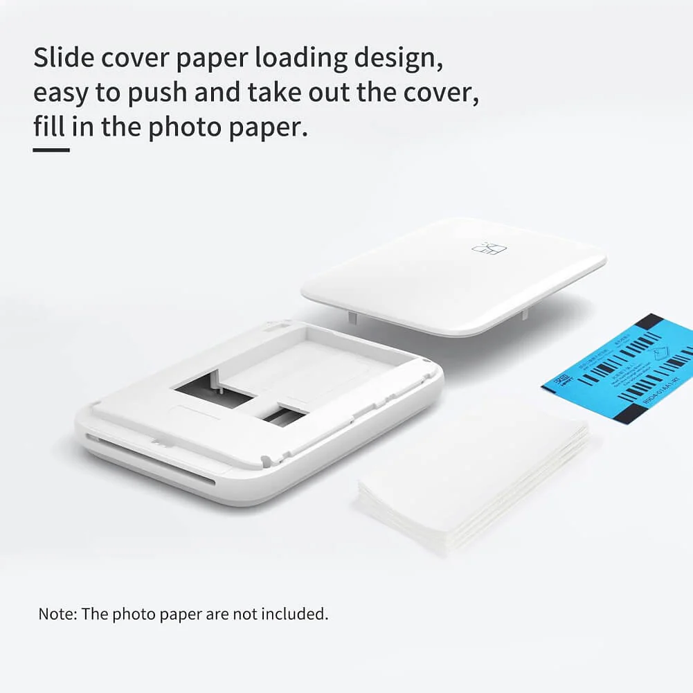 iToolMax 50pcs Print Paper for Pocket Mini Photo Printer