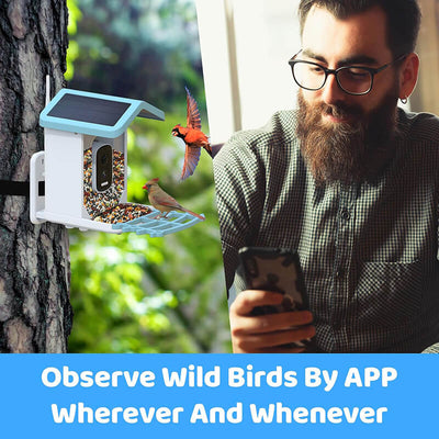 iToolMax Solar Smart Bird Feeder with Camera
